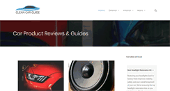 Desktop Screenshot of cleancarguide.com