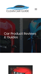 Mobile Screenshot of cleancarguide.com